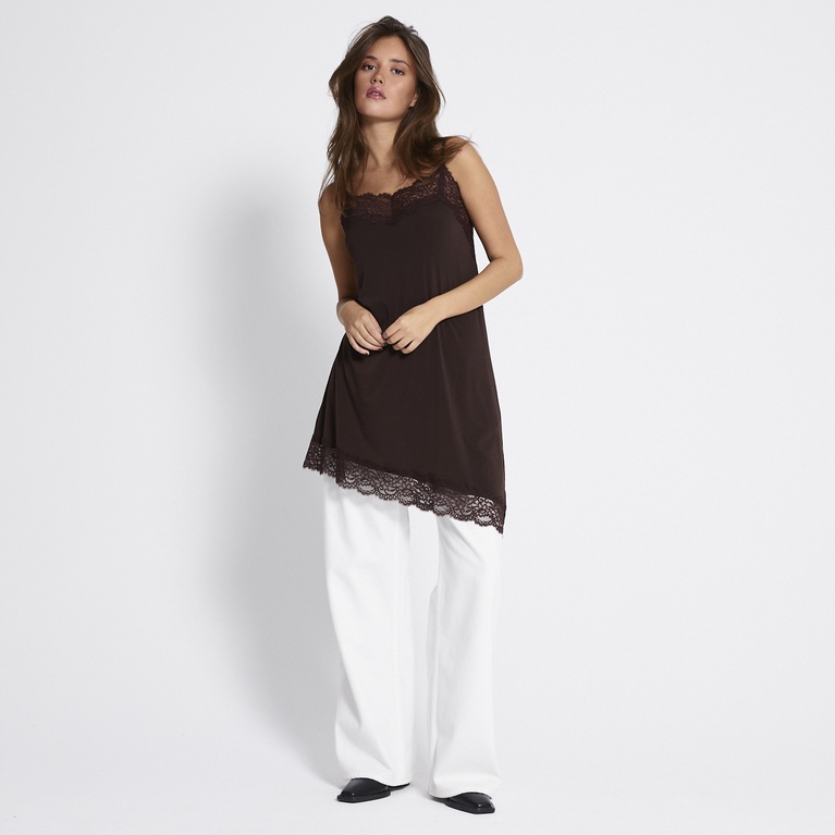 Lace dress "Brookie" Brown